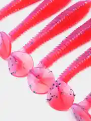 Фиолетовый силиконовая приманка Catchy fat man100