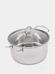 Серебряный кастрюля Mayer&boch, нержавейка, с крышкой, 2,2 л