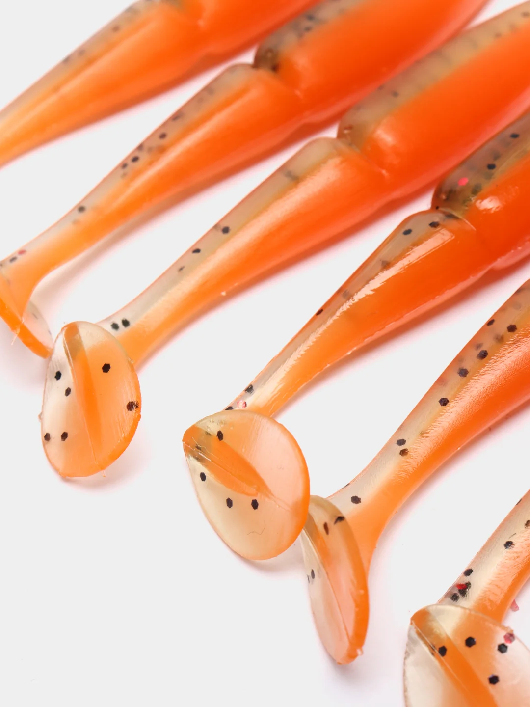 Оранжевый приманка мягкая Sawamura OneUp Shad 4 дюйма