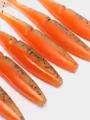 Оранжевый приманка мягкая Sawamura OneUp Shad 4 дюйма