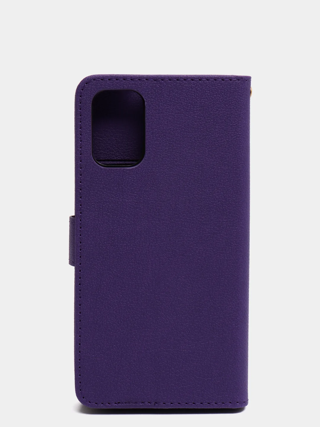 Пурпурный кожаный PU чехол-книжка для Xiaomi Poco M3