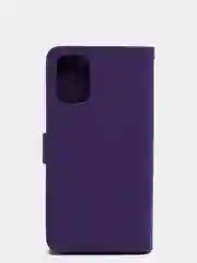 Пурпурный кожаный PU чехол-книжка для Xiaomi Poco M3