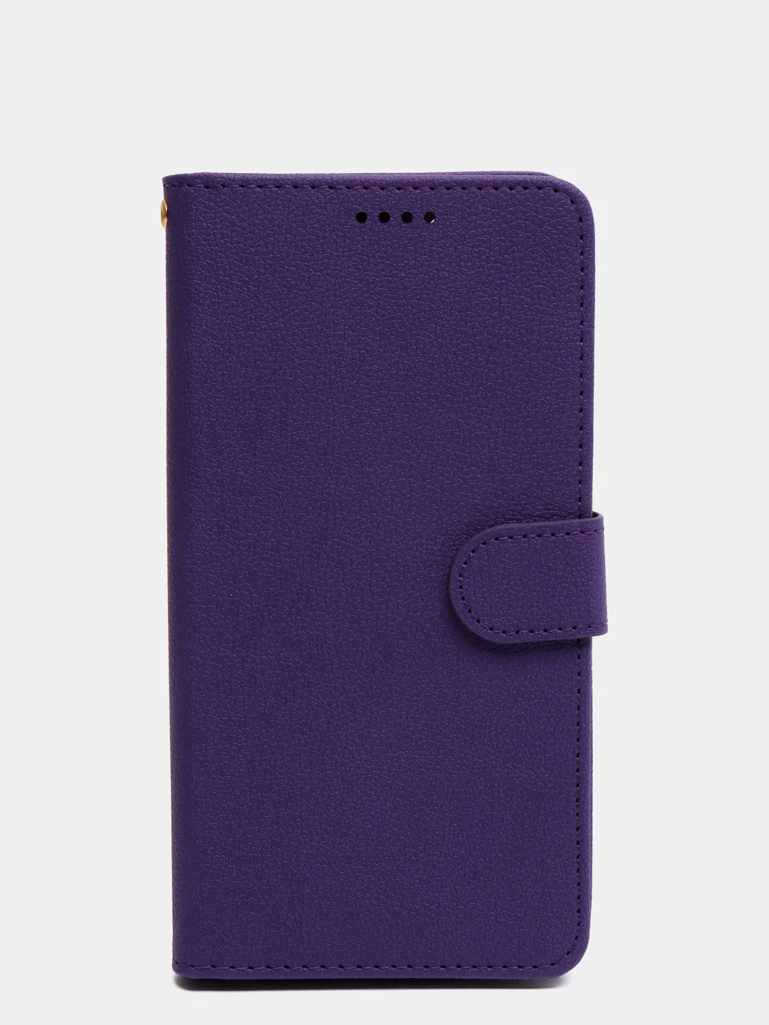 Пурпурный кожаный PU чехол-книжка для Xiaomi Poco M3
