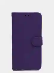 Пурпурный кожаный PU чехол-книжка для Xiaomi Poco M3