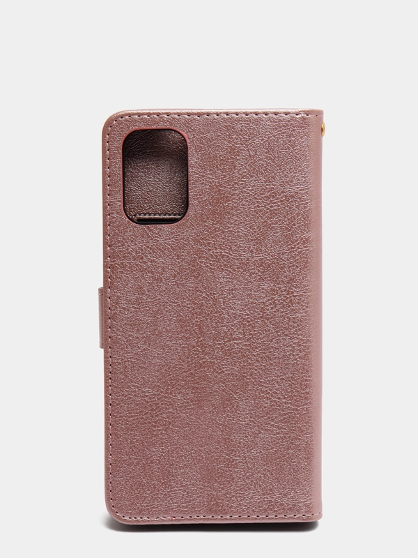 Кожаный PU чехол-книжка для Xiaomi Poco M3