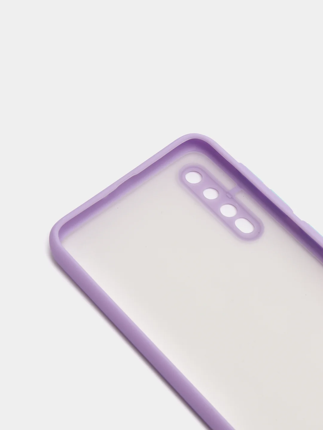 Лавандовый чехол для Samsung A03S, A52, A51, A50, A71, A72, A02S, A22 4G рамка