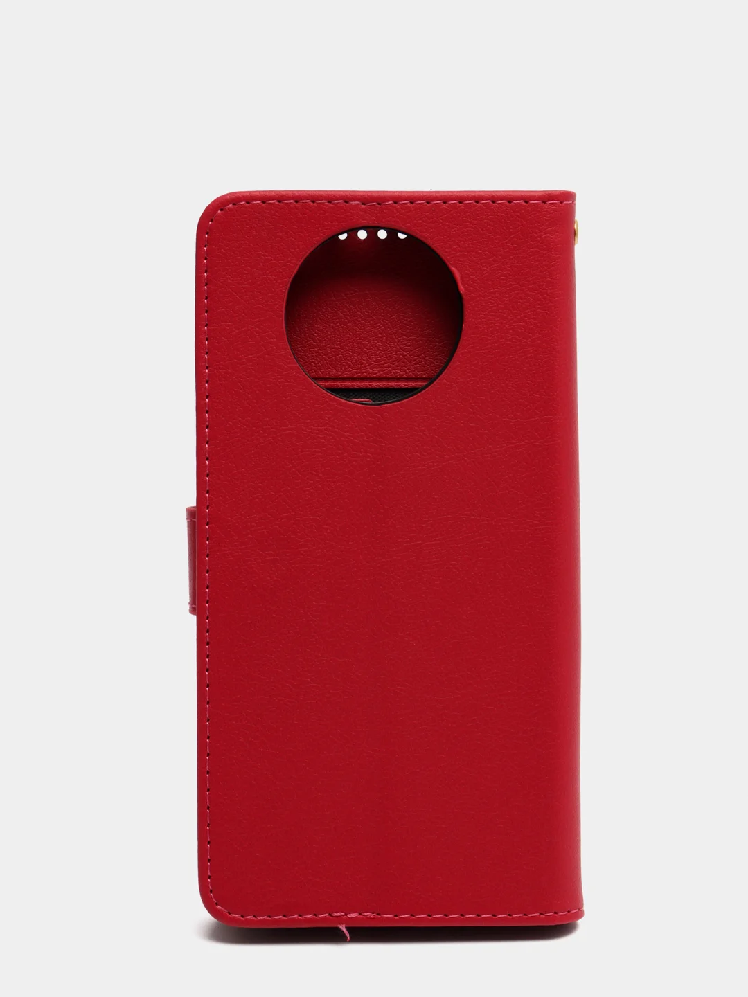 Фуксия кожаный PU чехол книжка для Xiaomi Redmi Note 9T