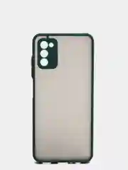 Зеленый чехол для Samsung A03S, A52, A51, A50, A71, A72, A02S, A22 4G рамка
