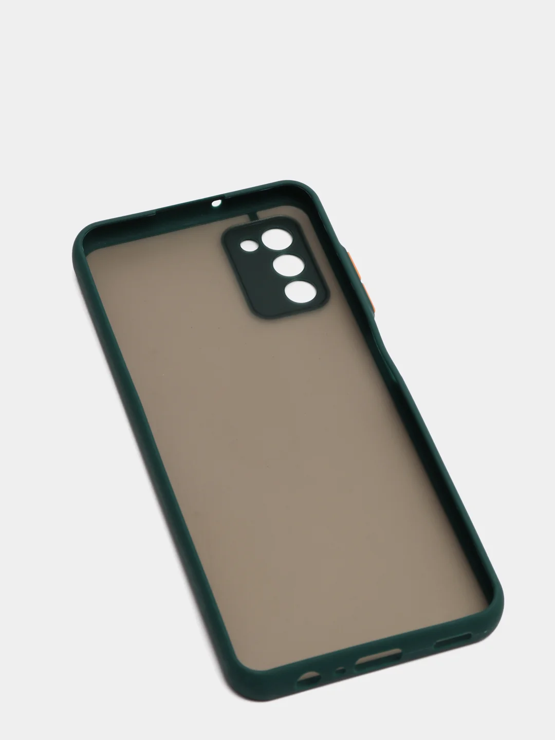 Зеленый чехол для Samsung A03S, A52, A51, A50, A71, A72, A02S, A22 4G рамка