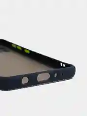 Синий чехол для Samsung A03S, A52, A51, A50, A71, A72, A02S, A22 4G рамка