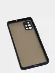 Синий чехол для Samsung A03S, A52, A51, A50, A71, A72, A02S, A22 4G рамка