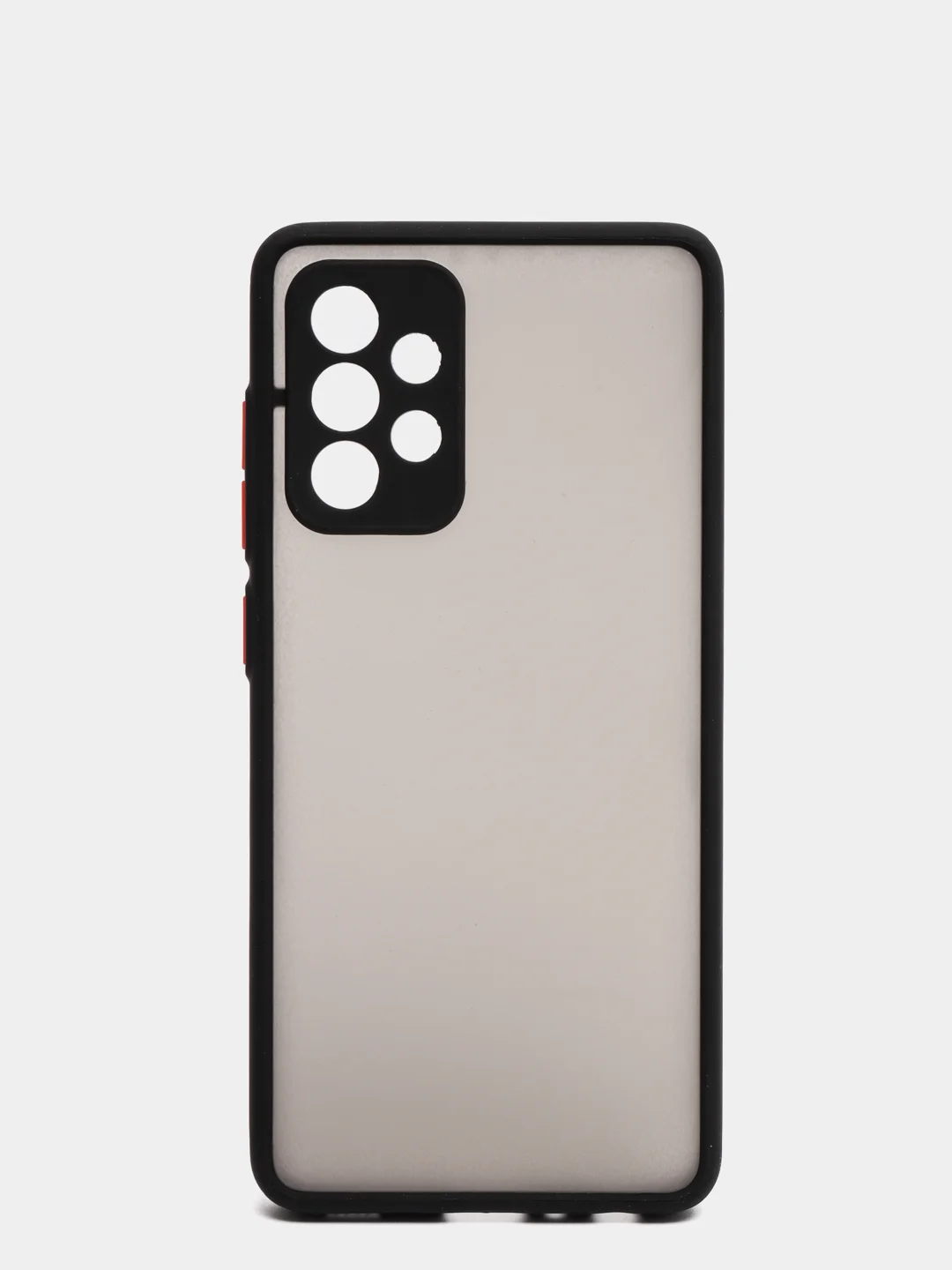 Черный чехол для Samsung A03S, A52, A51, A50, A71, A72, A02S, A22 4G рамка