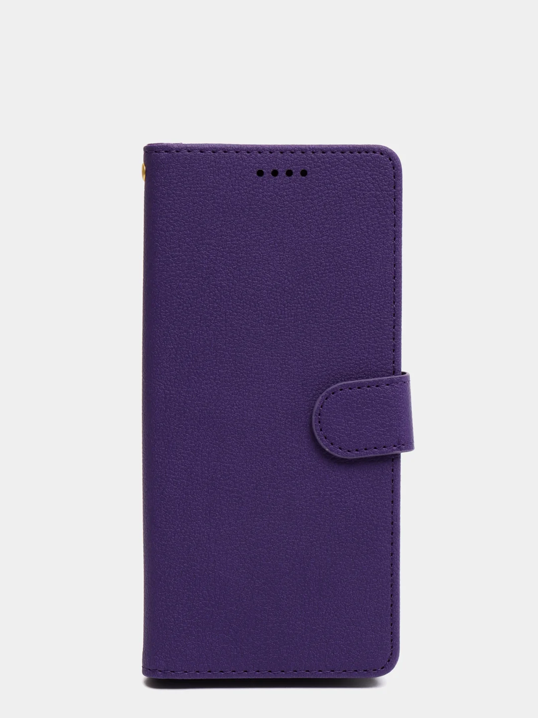 Пурпурный чехол-книжка для Xiaomi Redmi 9C (Редми 9С), кожаный PU