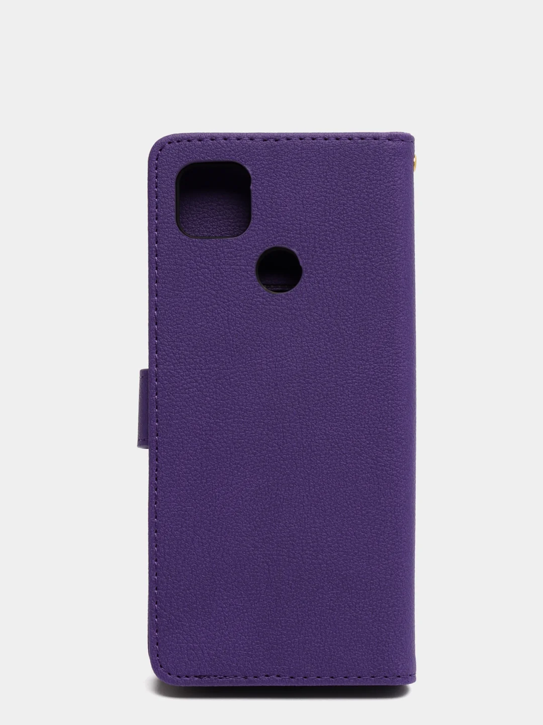 Пурпурный чехол-книжка для Xiaomi Redmi 9C (Редми 9С), кожаный PU