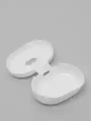 Белый силиконовый чехол для Xiaomi Redmi Airdots / Airdots S / Airdots 2