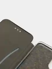 Черный чехол-книжка Samsung Galaxy A22 / Galaxy M32 / Galaxy M22, Самсунг Галакси А22 / М32 / М22