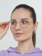 Серебряный очки для зрения, с диоптриями, -0,5 до -4, 8 видов