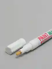 Белый маркер краска лаковый для шин