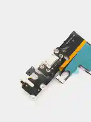 Шлейф iPhone 6, разъем зарядки, разъем гарнитуры, микрофон, белый, XT J