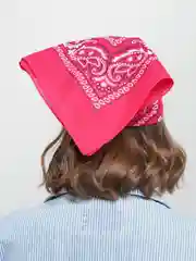 Фуксия бандана на голову