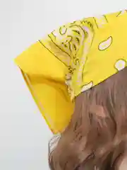 Желтый бандана на голову