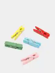 Алый прищепки декоративные, деревянные