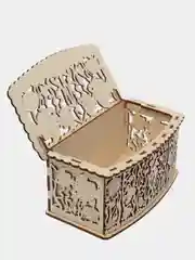 Деревянная шкатулка "Рыбки"