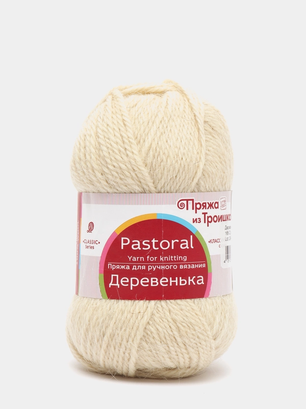 Пряжа Троицкая Деревенька 100% Шерсть 100г 170м