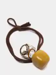 Желтый резинка для волос