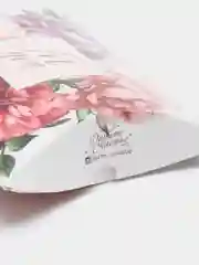 Бордовый коробка подарочная складная, 11 см