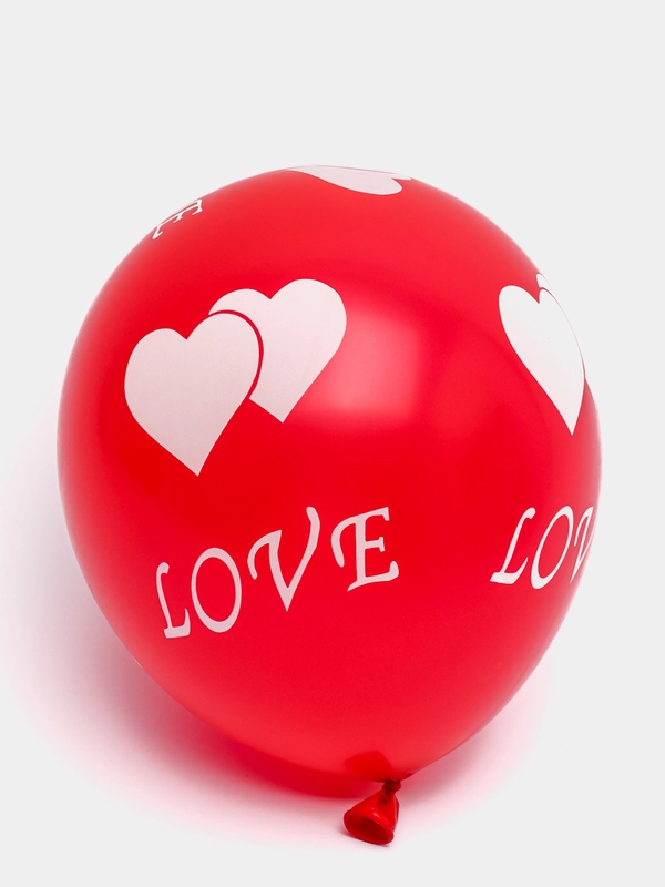 Воздушные шары Love, 10 штук