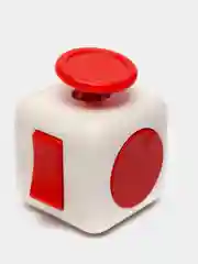 Красный кубик-антистресс "Fidget Cube"
