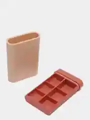 Коралловый меланж таблетница