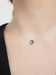 Серый подвеска на леске, циркон