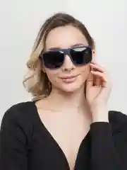 Синий солнцезащитные очки