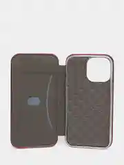 Бордовый чехол-книжка iPhone 13 Pro 6.1