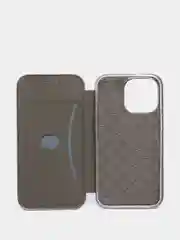 Серый чехол-книжка iPhone 13 Pro 6.1