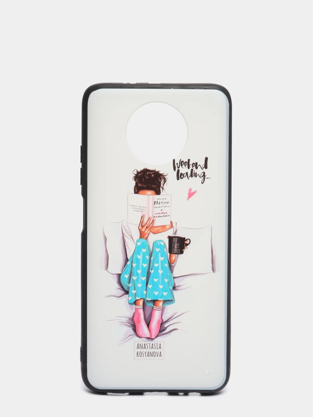 Бирюзовый чехол XIAOMI REDMI Note 9T
