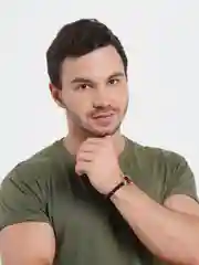 Серый бисерный браслет героев аниме "Наруто"