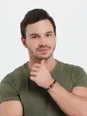 Синий бисерный браслет героев аниме "Наруто"