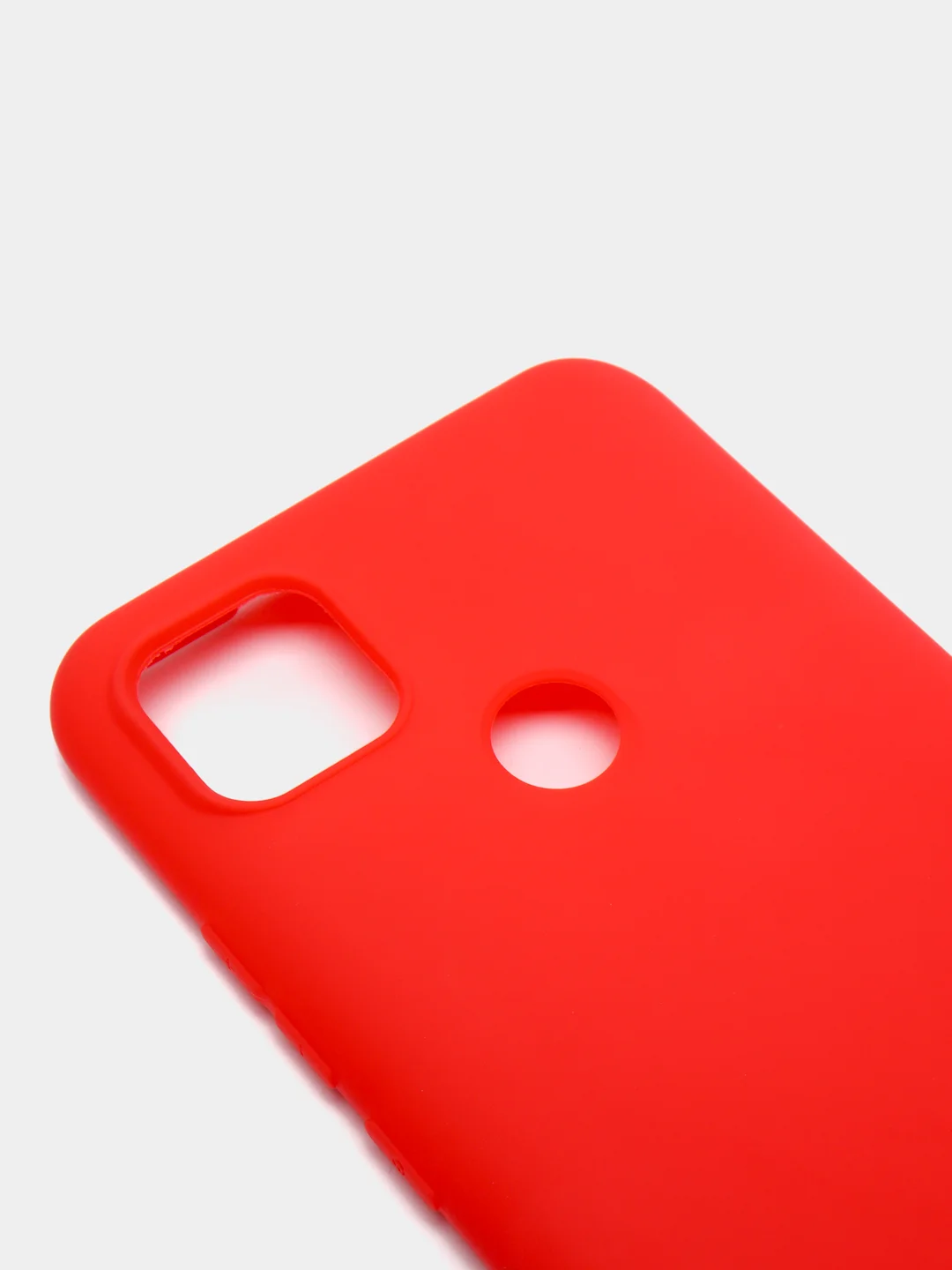 Красный чехол силиконовый для Xiaomi Redmi 9C