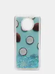 Бирюзовый чехол переливашка Xiaomi Note 9T