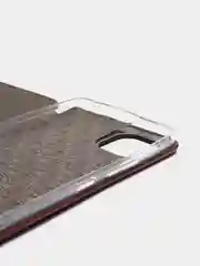 Бордовый чехол-книжка Realme C11 2021 / Realme C20