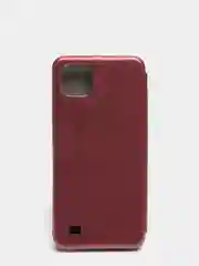 Бордовый чехол-книжка Realme C11 2021 / Realme C20