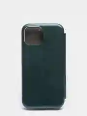 Зеленый чехол-книжка IPhone 13 Mini