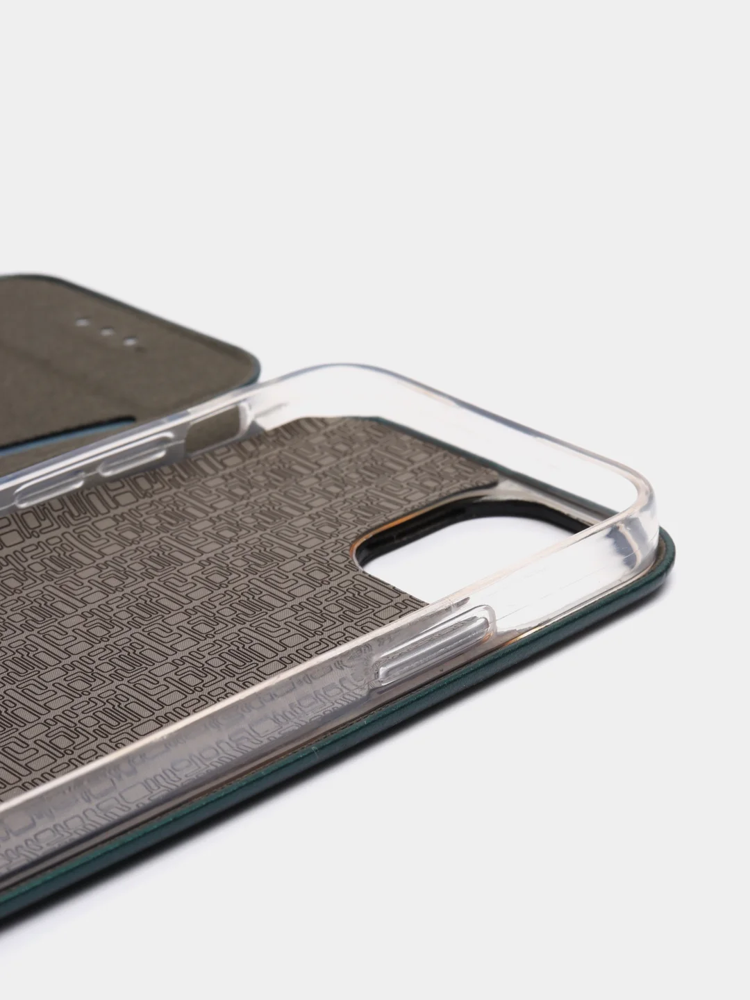 Зеленый чехол-книжка IPhone 13 Mini