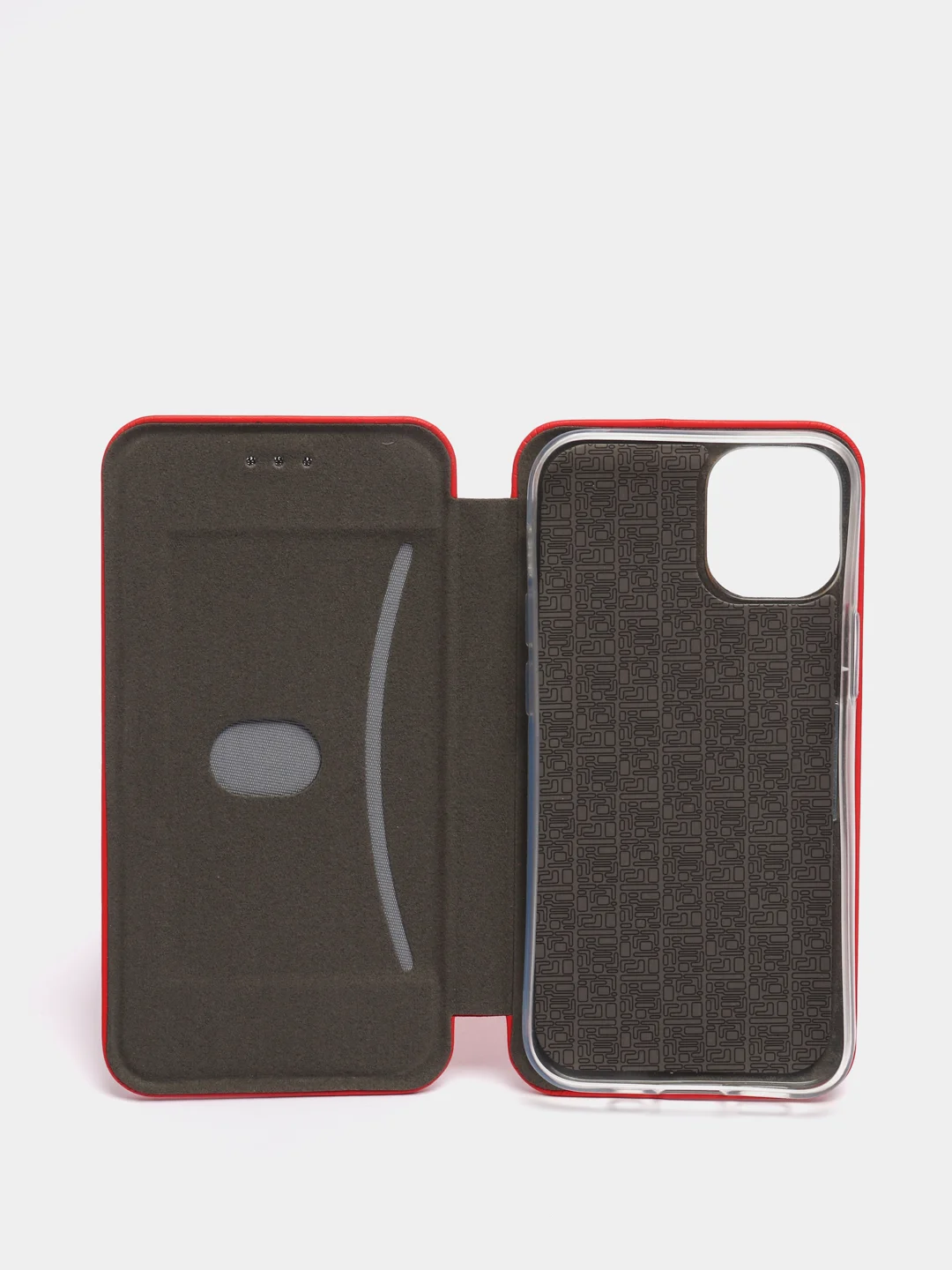 Красный чехол-книжка iPhone 12 Mini