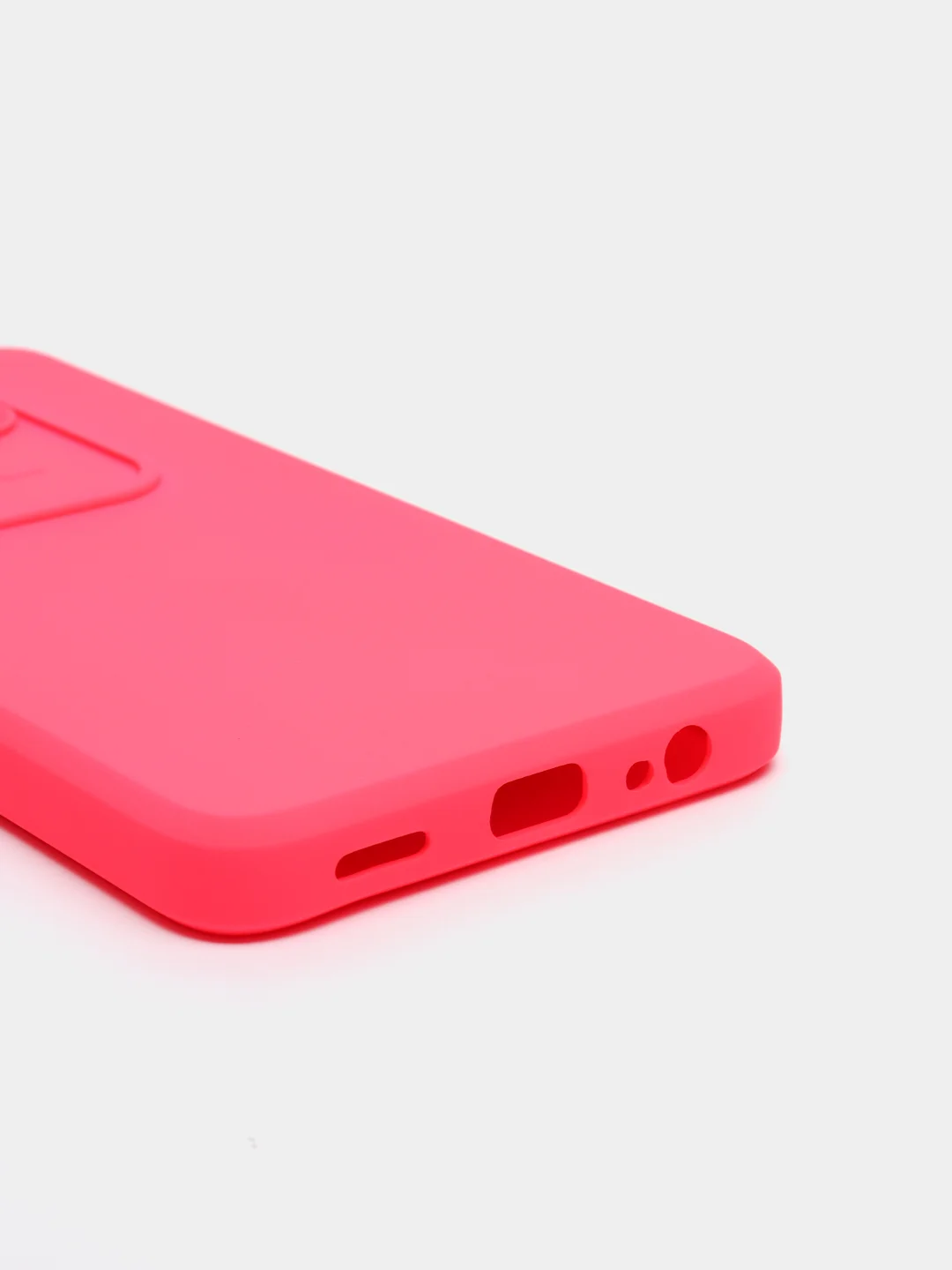 Фуксия чехол Xiaomi Redmi Note 9T, с бархатом внутри и раздвижным окном