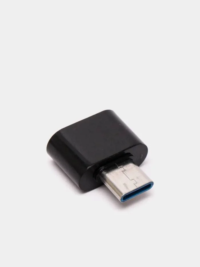 Белый otg переходник TYPE-C на USB
