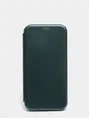 Зеленый чехол-книжка iPhone 12 PRO MAX